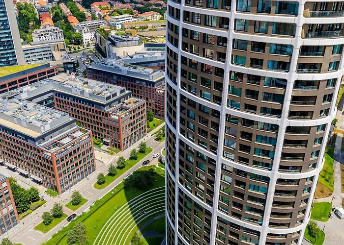 Sky Park 1 - Luxurious #instaworthy In Downtown Center With Included Parking, Address In Town Apartman *