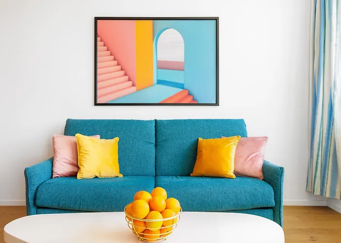 Sky Park 1 - Luxurious #instaworthy In Downtown Center With Included Parking, Address In Town *