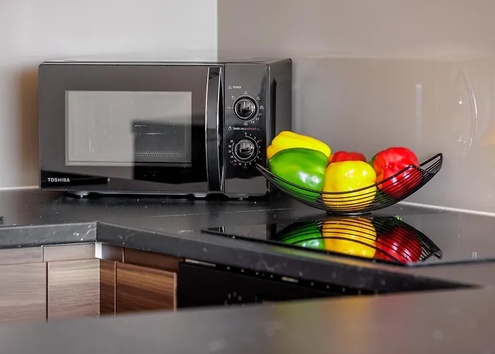 Apartmán Sky Park 1 - Luxurious #instaworthy In Downtown Center With Included Parking, Address In Town