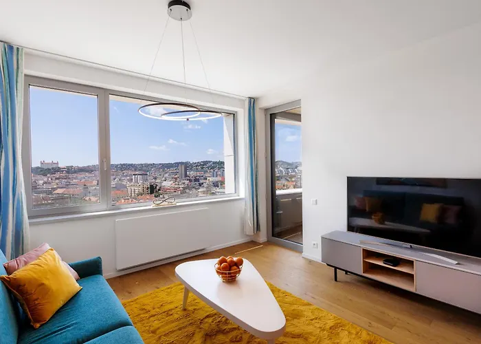 Sky Park 1 - Luxurious #instaworthy In Downtown Center With Included Parking, Address In Town דירה